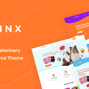 Jinx v1.0.6 Nulled – Pet Shop & Veterinary WooCommerce Theme