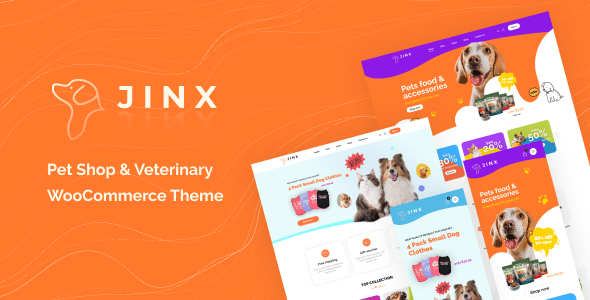 Jinx v1.0.6 Nulled - Pet Shop & Veterinary WooCommerce Theme