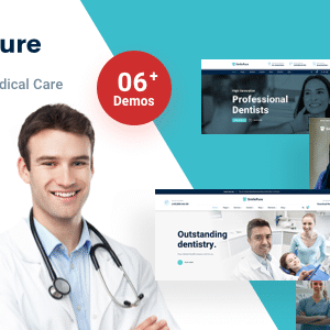SmilePure v1.5.7 Nulled – Dental & Medical Care WordPress Theme