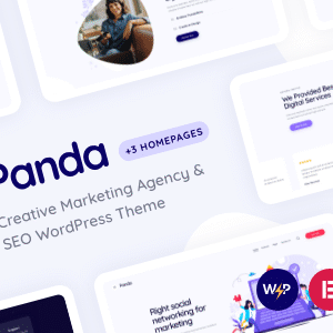 Panda v1.12 Nulled – Creative Marketing Agency & SEO WordPress Theme