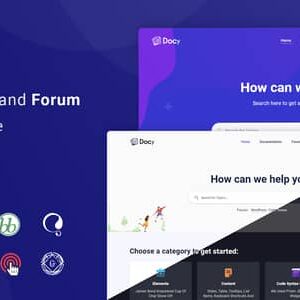 Docy v3.4.4 Nulled – Documentation and Knowledge base WordPress Theme with Helpdesk Forum