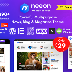 Neeon v3.0.8 Nulled – WordPress News Magazine Theme