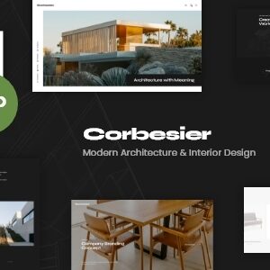 Corbesier v1.12 Nulled – Modern Architecture & Interior Design WordPress Theme
