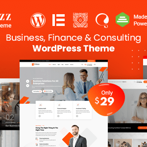 Finbuzz v2.1.0 Nulled – Corporate Business WordPress Theme
