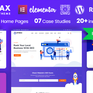 Optimax v2.0.2 Nulled – SEO & Marketing WordPress Theme