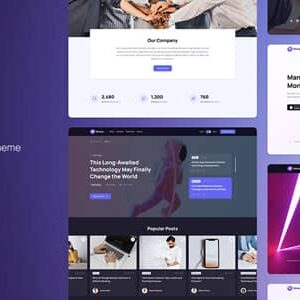 Silicon v1.6.8 Nulled – Multipurpose Technology WordPress Theme