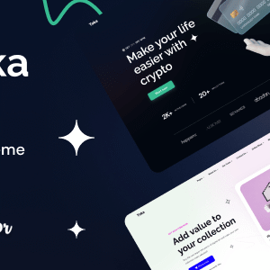 Toka v1.37 Nulled – NFT & Crypto WordPress Theme