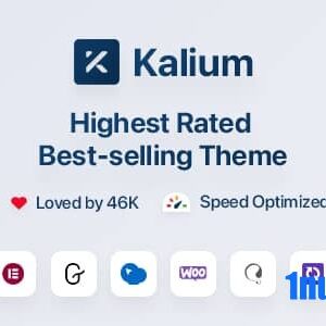 Kalium v3.16 Nulled – Creative Theme for Professionals