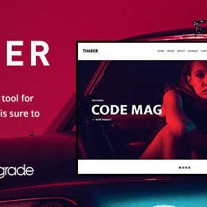 Timber v1.9.3 – An Unusual Photography WordPress Theme
