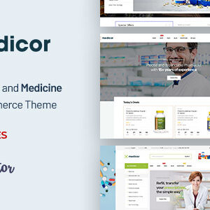 Medicor v1.7.7 Nulled – Medical Clinic & Pharmacy WooCommerce WordPress Theme