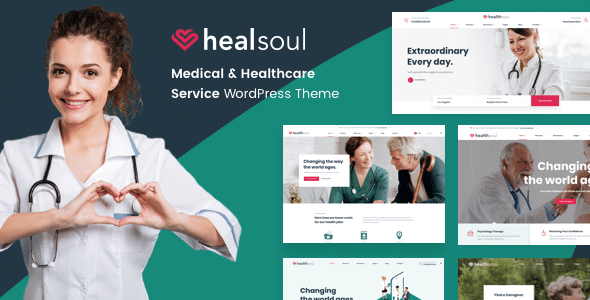 Healsoul v2.0.2 Nulled - Medical Care, Home Healthcare Service WP Theme