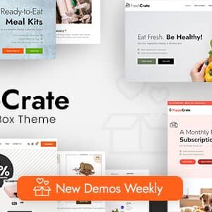 TheCrate v1.5 Nulled – WooCommerce Subscription Box Theme