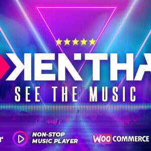 Kentha v4.2.0 Nulled – Non-Stop Music WordPress Theme with Ajax