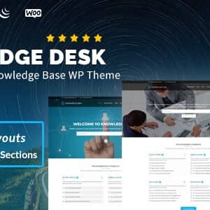 Knowledgedesk v1.3.8 Nulled – Knowledge Base WordPress Theme