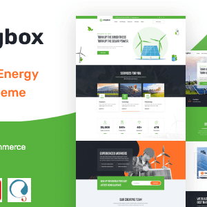 Zingbox v1.0.8 – Wind & Solar Energy WordPress Theme