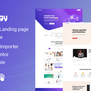 Landpagy v1.8.3 Nulled – Multipurpose Landing page WordPress Theme