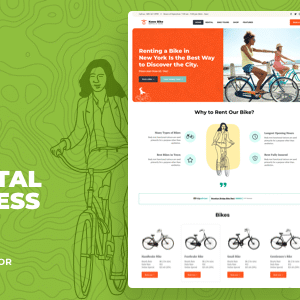 Komo v1.3.1 Nulled – Bike Rental Shop WordPress Theme