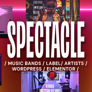 Spectacle v1.4.19 Nulled – Music WordPress Theme