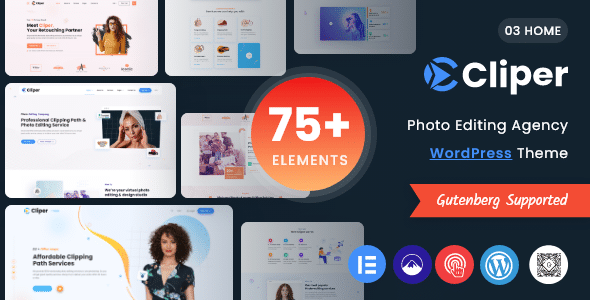 Cliper v1.4.0 Nulled - Clipping Path Agency WordPress Theme
