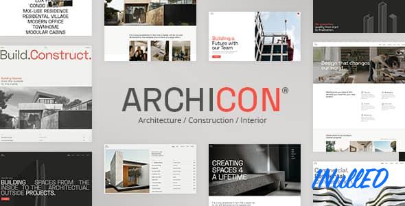 Archicon v1.4 Nulled - Architecture and Construction Theme