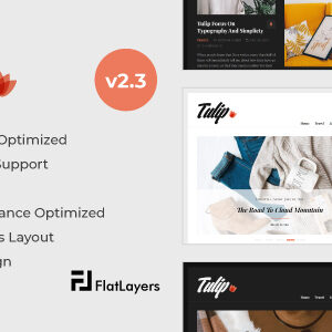 Tulip v2.4 Nulled – Responsive WordPress Blog Theme