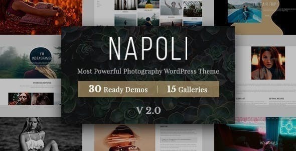 Napoli v2.4.1 Nulled - Photography WordPress