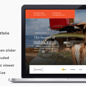 Katerina v1.0.3 Nulled – Photography & Portfolio WordPress Theme