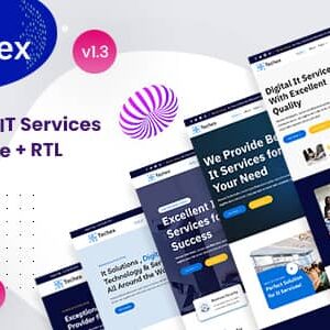 Techex v1.4 Nulled – Technology & IT Services HTML Template