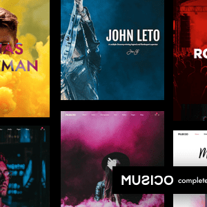 Musico v3.3.1 Nulled – Music WordPress Theme
