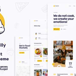 Starbelly v1.3.0 Nulled – Restaurant WordPress Theme