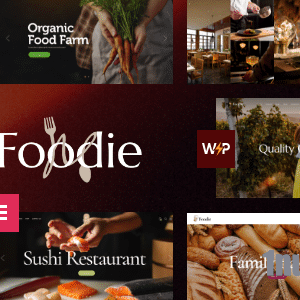Foodie v1.4.0 Nulled – Food & Wine Elementor Multiskin WordPress Theme