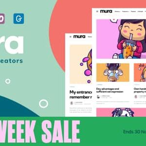 Mura v1.6.5 Nulled – WordPress Theme for Content Creators