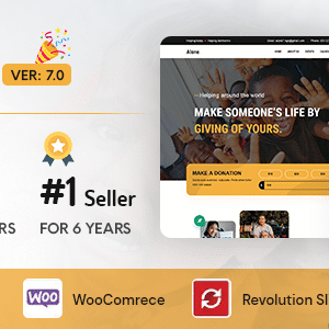 Alone v7.6 – Charity Multipurpose Non-profit WordPress Theme