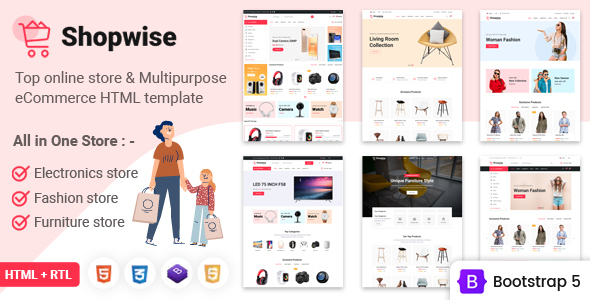 Shopwise v1.7.0 Nulled - Fashion Store WooCommerce Theme