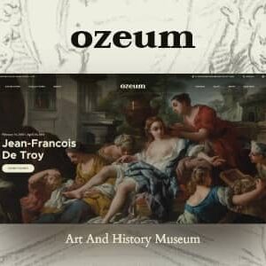 Ozeum v1.2.5 Nulled – Modern Art Gallery and Creative Online Museum WordPress Theme +RT