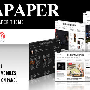 Javapaper v1.7 Nulled – Classic Newspaper Theme