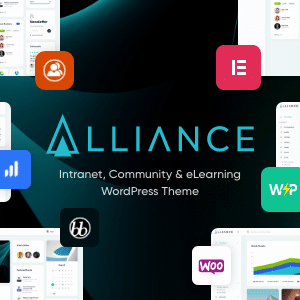 Alliance v3.2.1 Nulled – Intranet & Extranet WordPress Theme