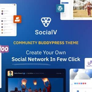 SocialV v2.0.1 Nulled – Social Network and Community BuddyPress Theme