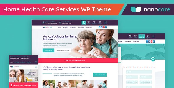 NanoCare v1.1.8 Nulled - Home Health Care, Medical Care WordPress Theme