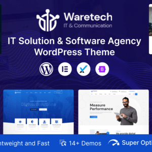 Waretech v1.1.0 Nulled – IT Solutions & Technology WordPress Theme