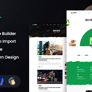 Suxnix v1.7 Nulled – Health Supplement WordPress Theme