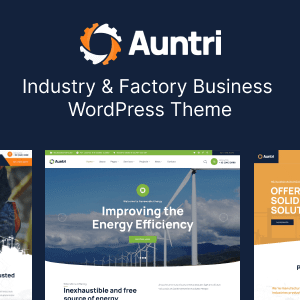 Auntri v1.0.8 Nulled – Industry & Factory WordPress Theme