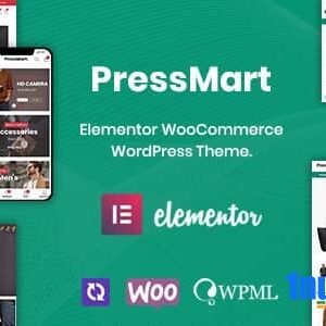 PressMart v1.2.4 Nulled – Modern Elementor WooCommerce WordPress Theme
