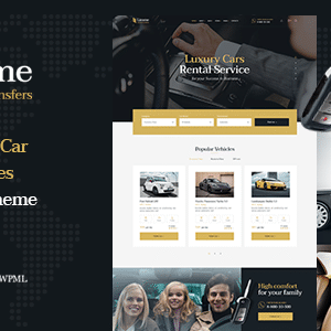 Limme v1.2.3.1 Nulled – Limousine Transfers & Car Dealer WordPress Theme + RTL