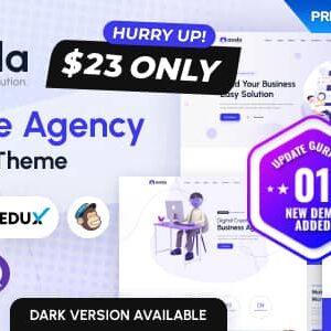 Axela v1.1.5 Nulled – Creative Agency & Portfolio WordPress Theme