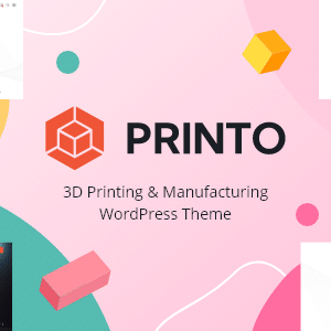 Printo v1.4 Nulled – 3D Printing & Manufacturing WordPress Theme