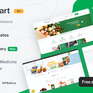 GreenMart v4.1.9 Nulled – Organic & Food WooCommerce WordPress Theme