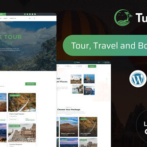 Turio v1.3.0 Nulled – Tour and Travel WordPress Theme Tourism Agency