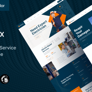 Elecrix v1.0.2 – Electrical Repair Services WordPress Theme