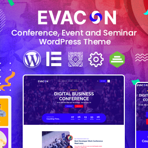 Evacon v1.0.10 Nulled – Event & Conference WordPress Theme